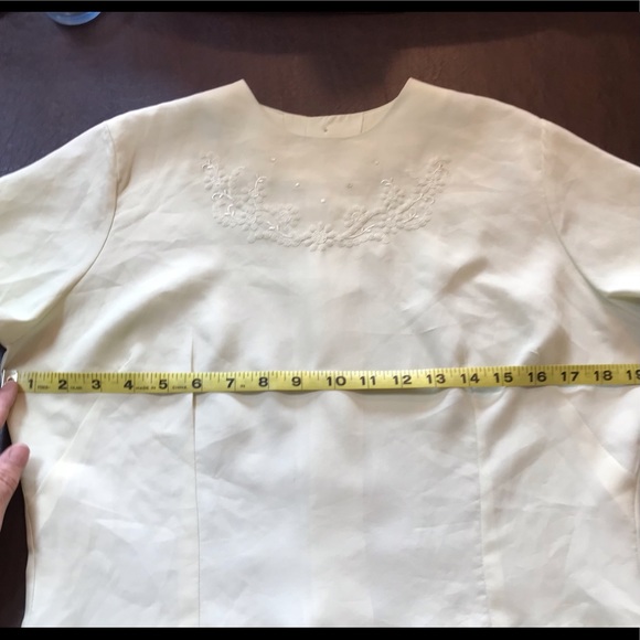 Vintage Judy Bond pale green blouse - Picture 7 of 11